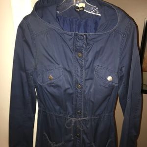 H&M navy blue jacket